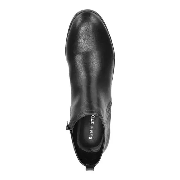 Sun + Stone Women's Cadee Ankle Booties Black Size 5 - Picture 4 of 5